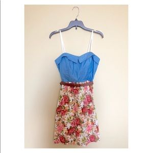 City Triangles Floral Dress